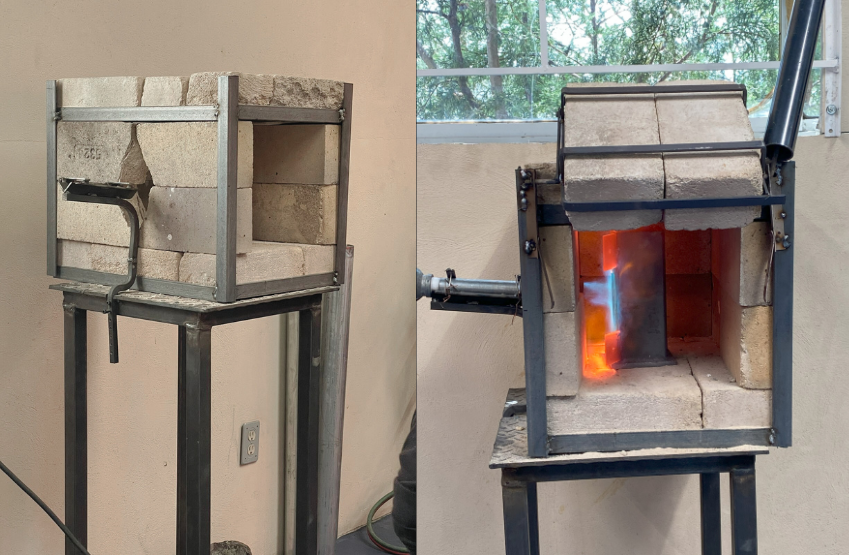 DIY Gas Forge with Hard Fire Brick
