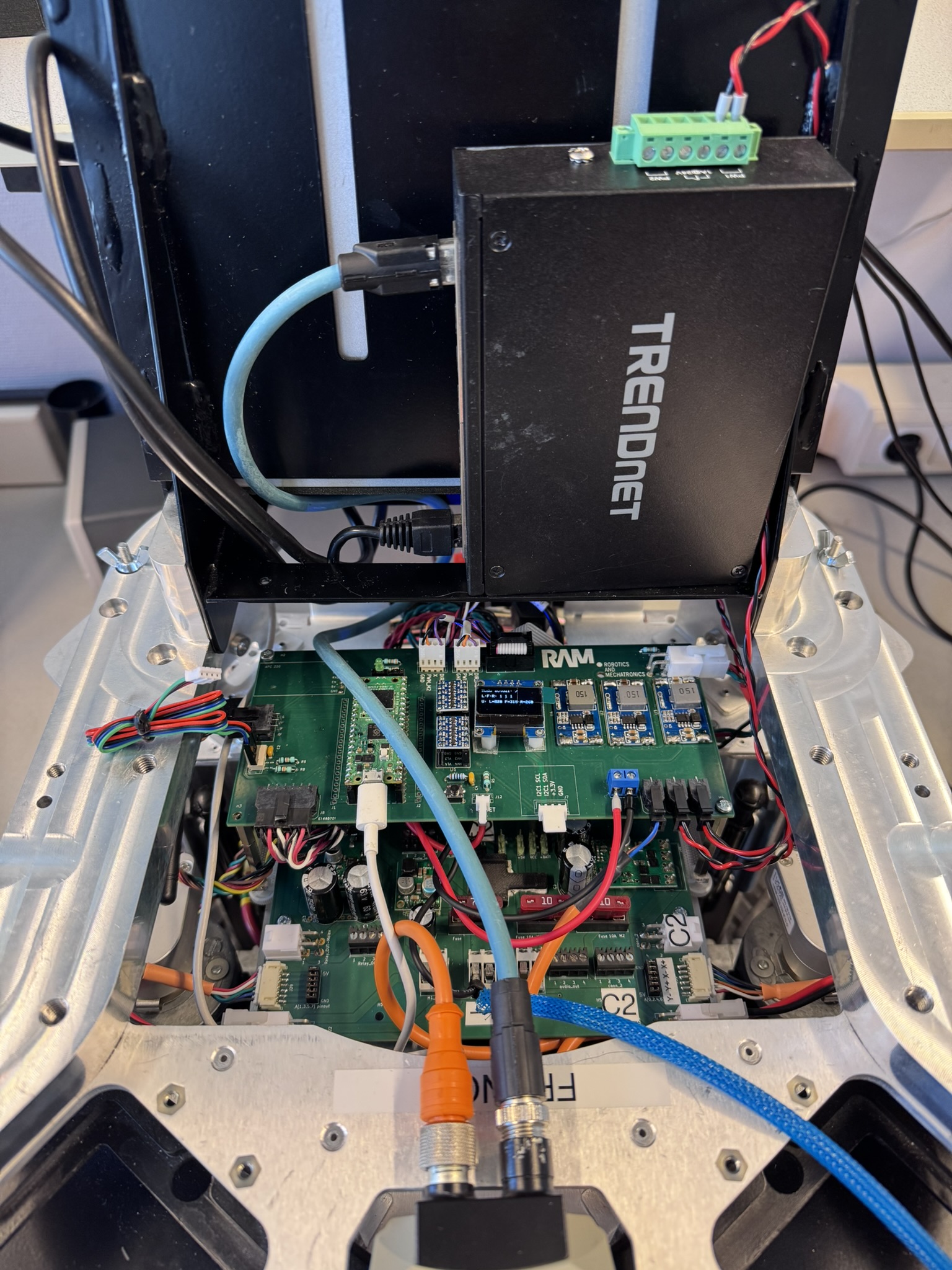 Mounted System on Robot