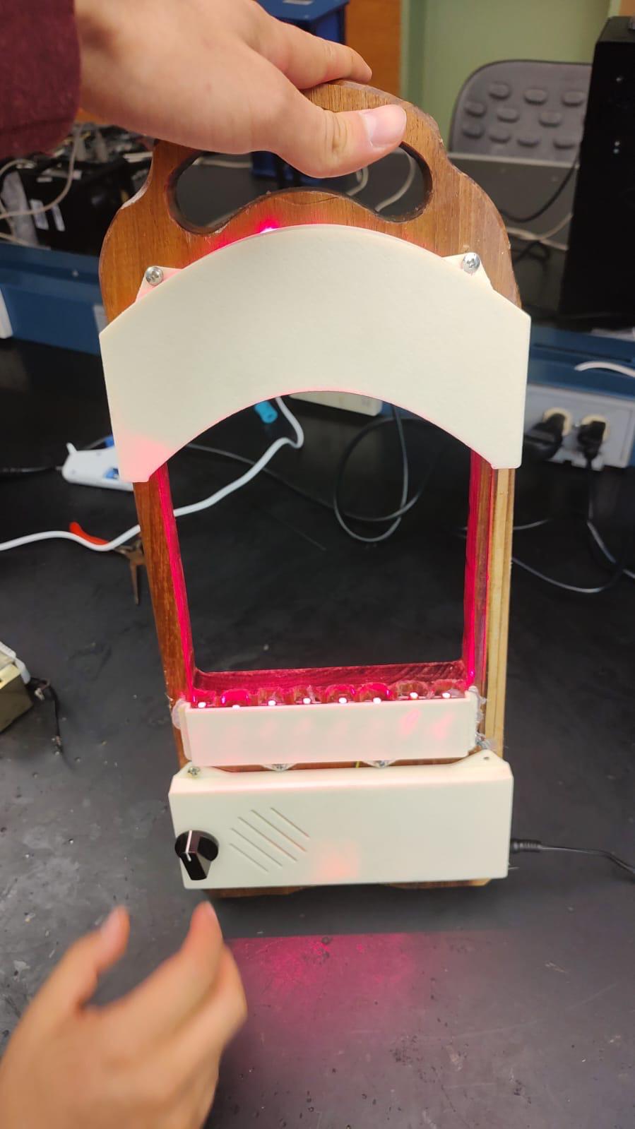 Laser Harp - Side View