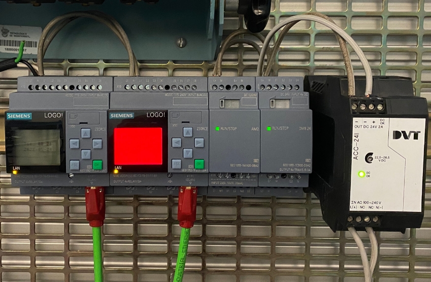 Overview of the LOGO! PLC setup