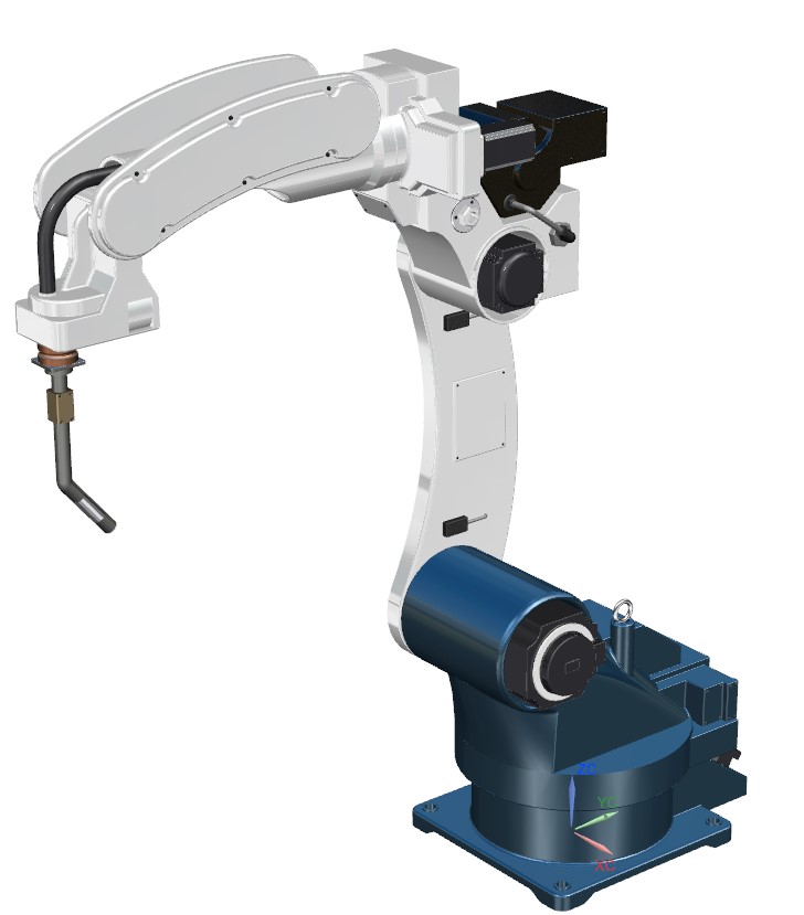 Welding Arm Assembly View